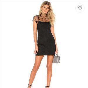 Revolve Arie Star Mesh Dress